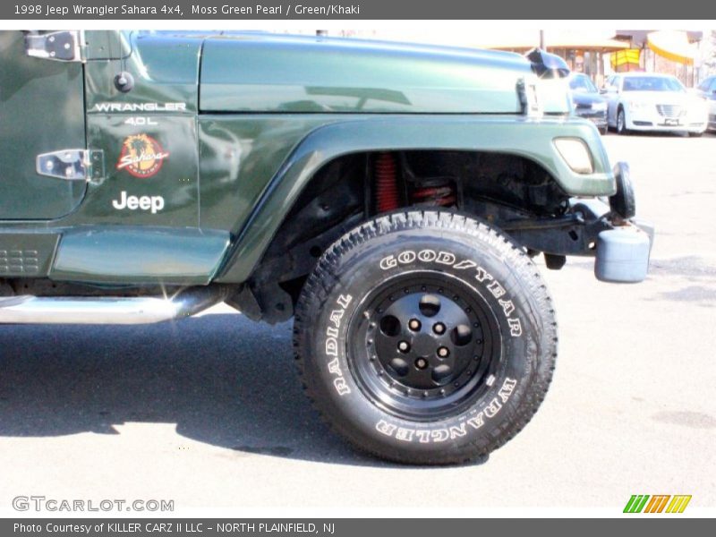 Moss Green Pearl / Green/Khaki 1998 Jeep Wrangler Sahara 4x4