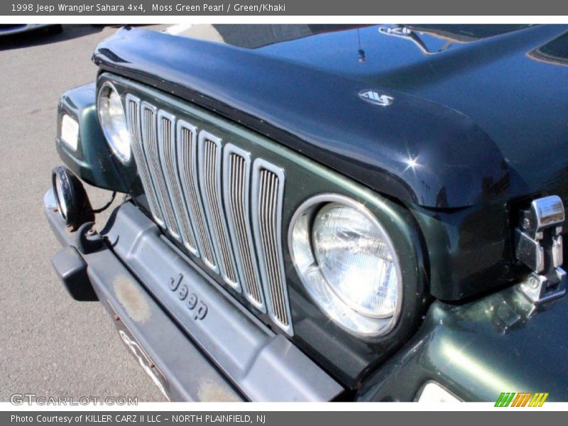 Moss Green Pearl / Green/Khaki 1998 Jeep Wrangler Sahara 4x4