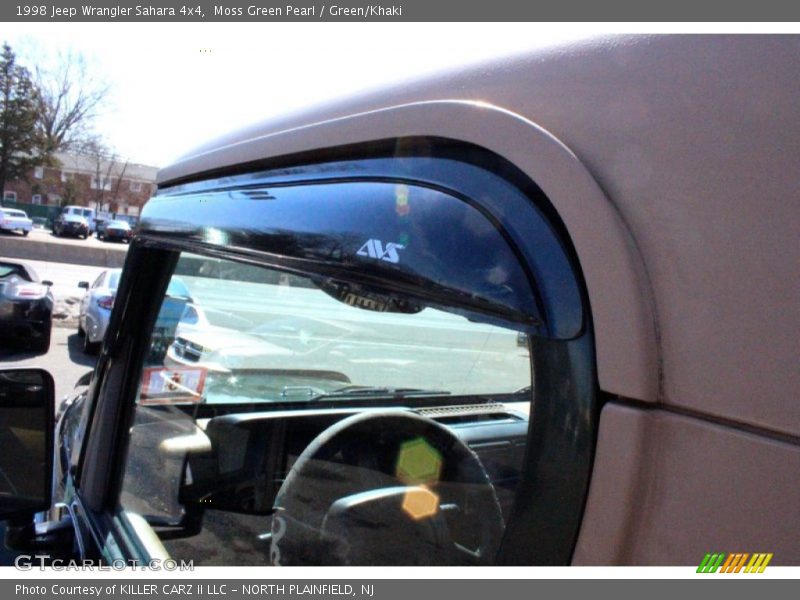 Moss Green Pearl / Green/Khaki 1998 Jeep Wrangler Sahara 4x4