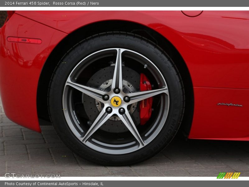  2014 458 Spider Wheel
