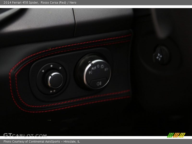 Controls of 2014 458 Spider