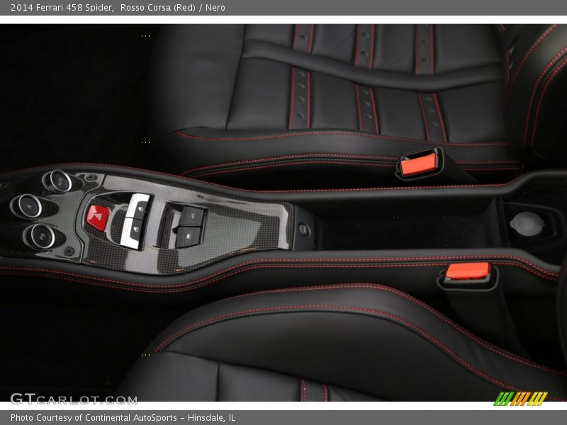 Rosso Corsa (Red) / Nero 2014 Ferrari 458 Spider