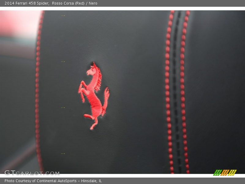 Rosso Corsa (Red) / Nero 2014 Ferrari 458 Spider
