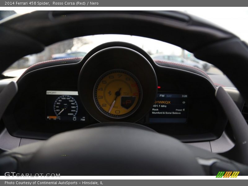  2014 458 Spider Spider Gauges