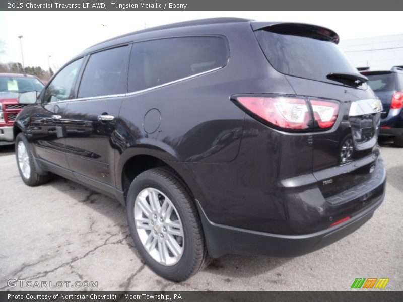 Tungsten Metallic / Ebony 2015 Chevrolet Traverse LT AWD