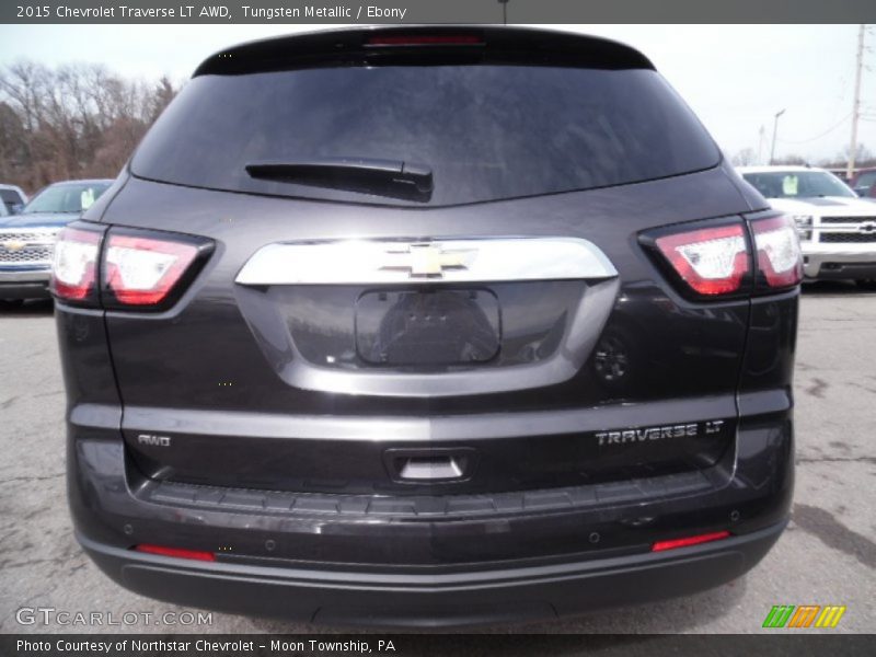 Tungsten Metallic / Ebony 2015 Chevrolet Traverse LT AWD