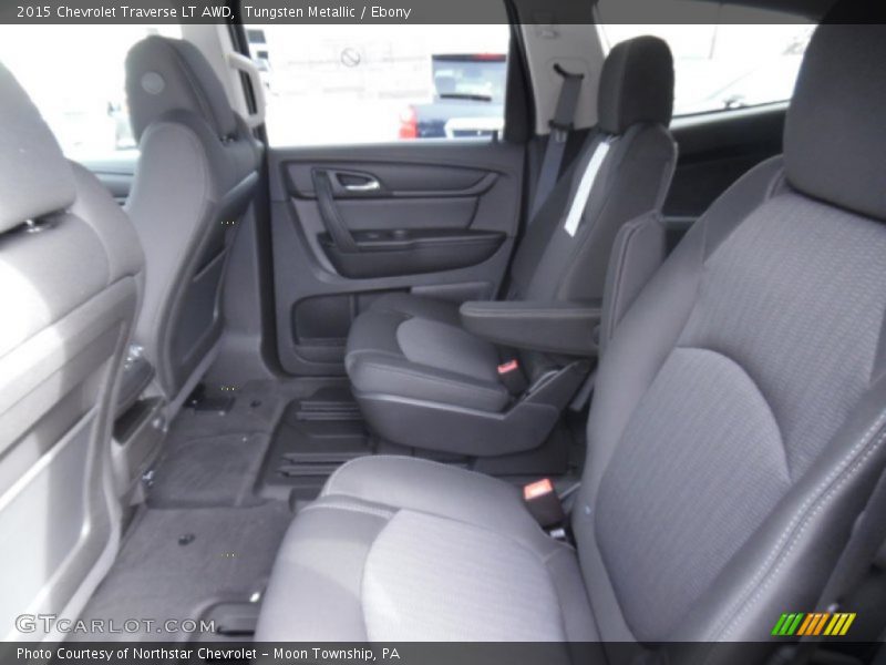Tungsten Metallic / Ebony 2015 Chevrolet Traverse LT AWD