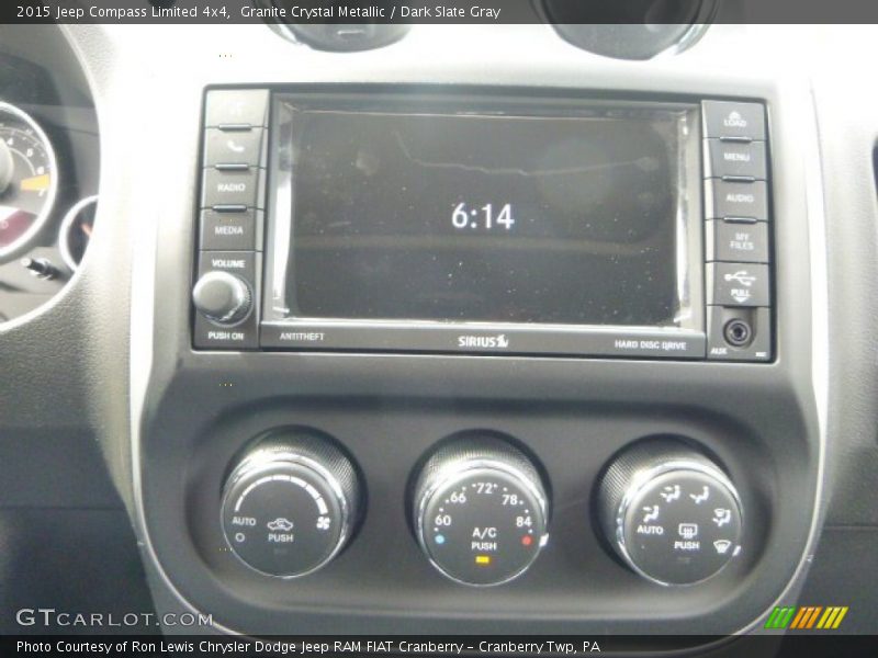 Granite Crystal Metallic / Dark Slate Gray 2015 Jeep Compass Limited 4x4