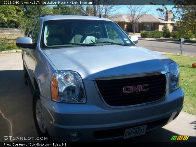 Quicksilver Metallic / Light Titanium 2013 GMC Yukon XL SLT