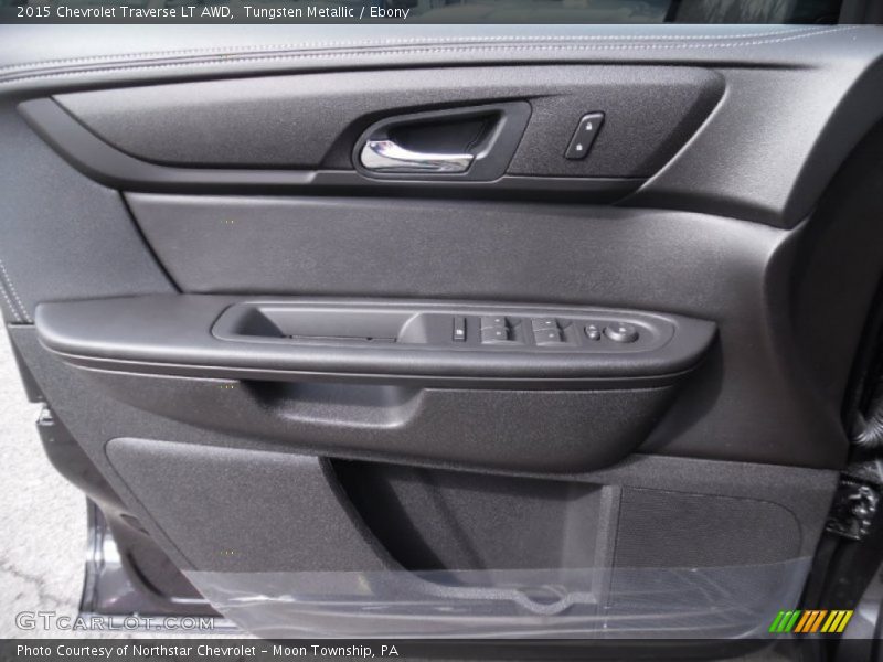 Tungsten Metallic / Ebony 2015 Chevrolet Traverse LT AWD