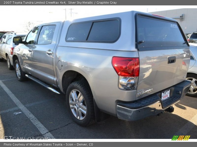 Silver Sky Metallic / Graphite Gray 2007 Toyota Tundra Limited CrewMax 4x4