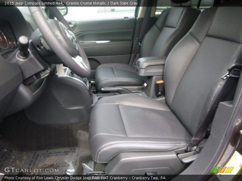Granite Crystal Metallic / Dark Slate Gray 2015 Jeep Compass Limited 4x4
