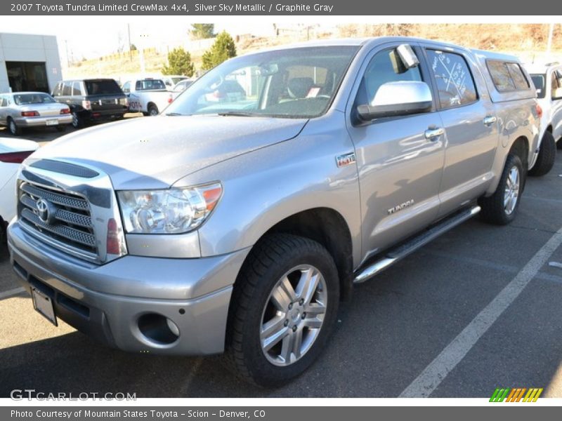 Front 3/4 View of 2007 Tundra Limited CrewMax 4x4