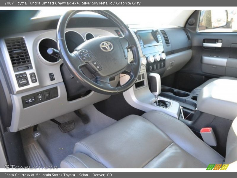  2007 Tundra Limited CrewMax 4x4 Graphite Gray Interior