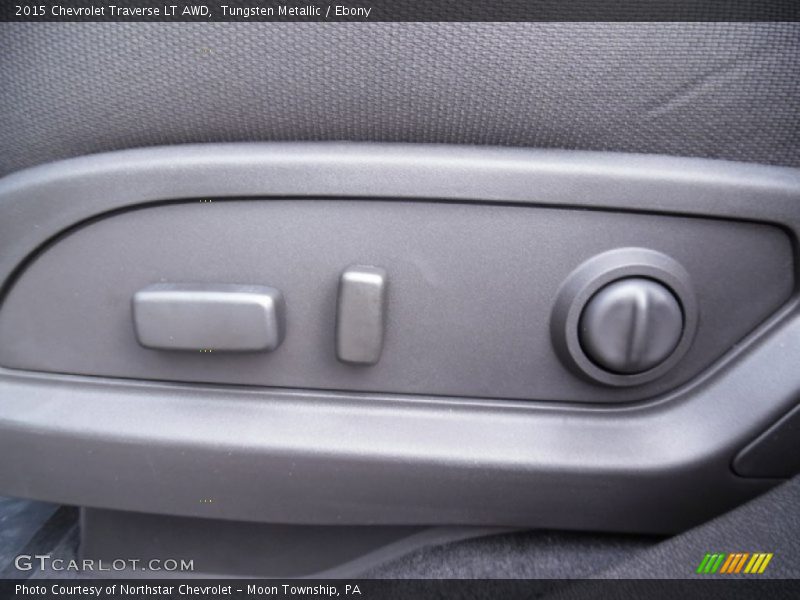 Tungsten Metallic / Ebony 2015 Chevrolet Traverse LT AWD