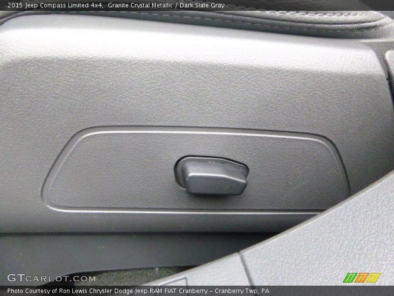 Granite Crystal Metallic / Dark Slate Gray 2015 Jeep Compass Limited 4x4