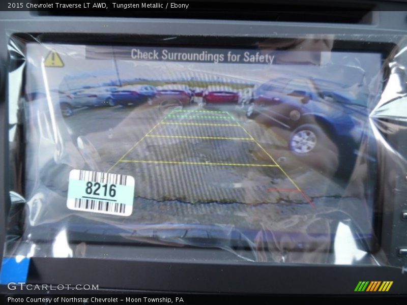 Tungsten Metallic / Ebony 2015 Chevrolet Traverse LT AWD