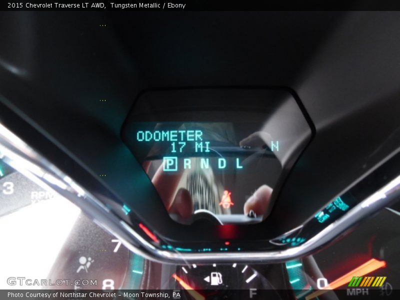 Tungsten Metallic / Ebony 2015 Chevrolet Traverse LT AWD