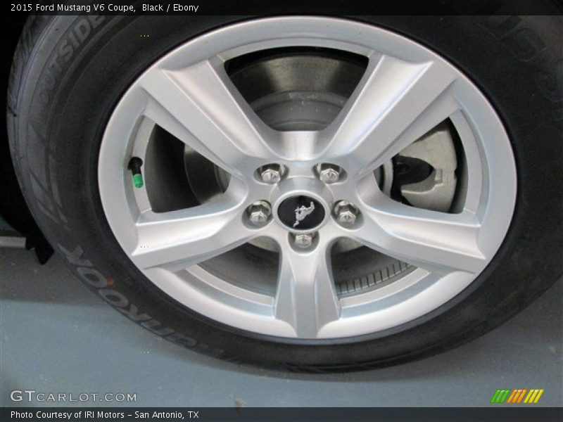 Black / Ebony 2015 Ford Mustang V6 Coupe
