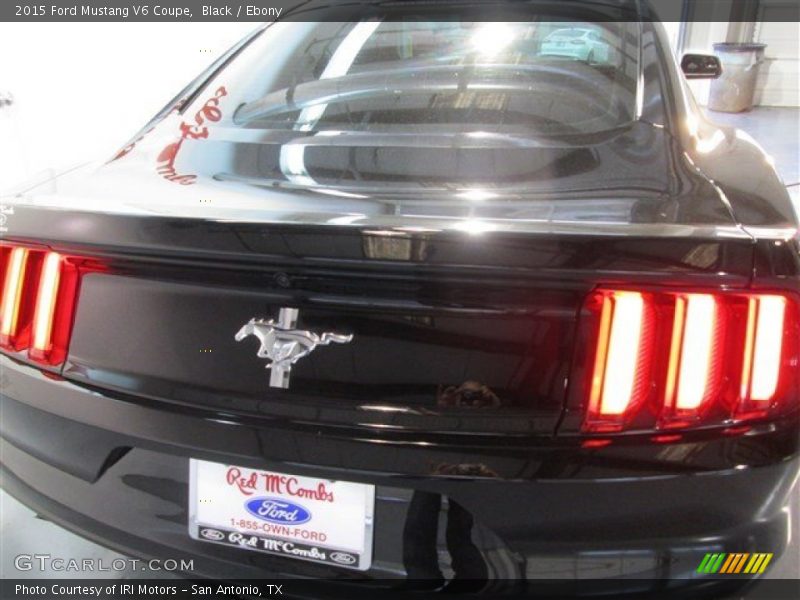 Black / Ebony 2015 Ford Mustang V6 Coupe