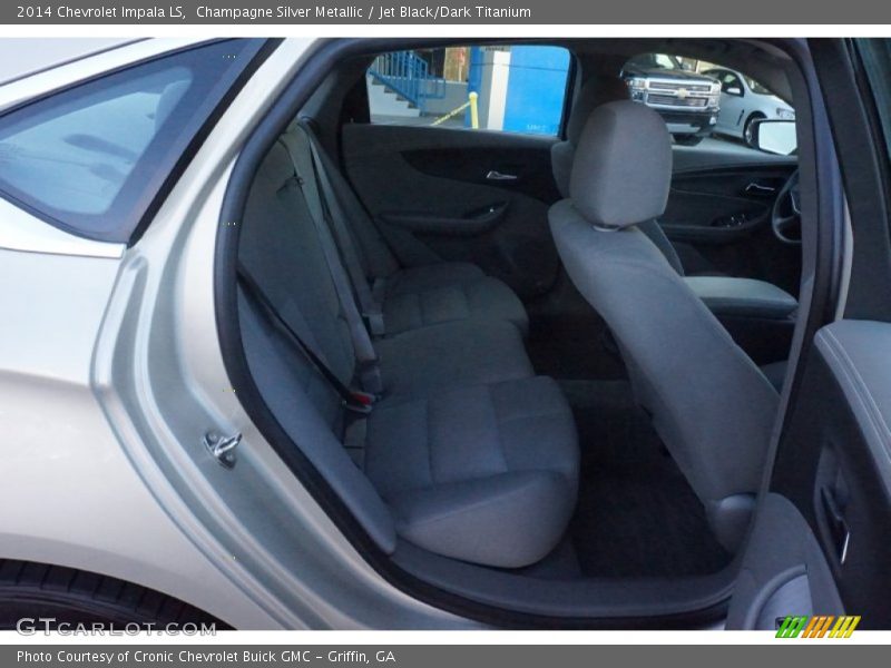 Champagne Silver Metallic / Jet Black/Dark Titanium 2014 Chevrolet Impala LS