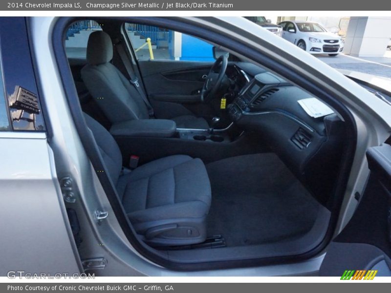 Champagne Silver Metallic / Jet Black/Dark Titanium 2014 Chevrolet Impala LS