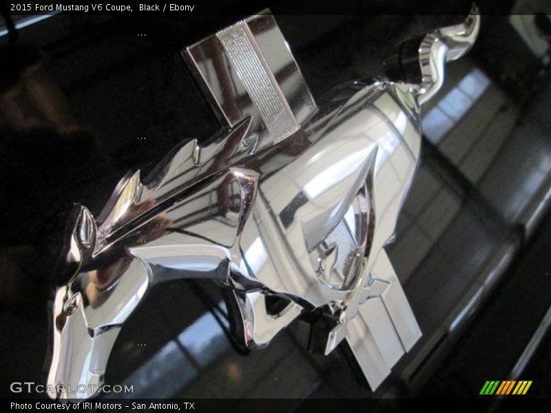 Black / Ebony 2015 Ford Mustang V6 Coupe