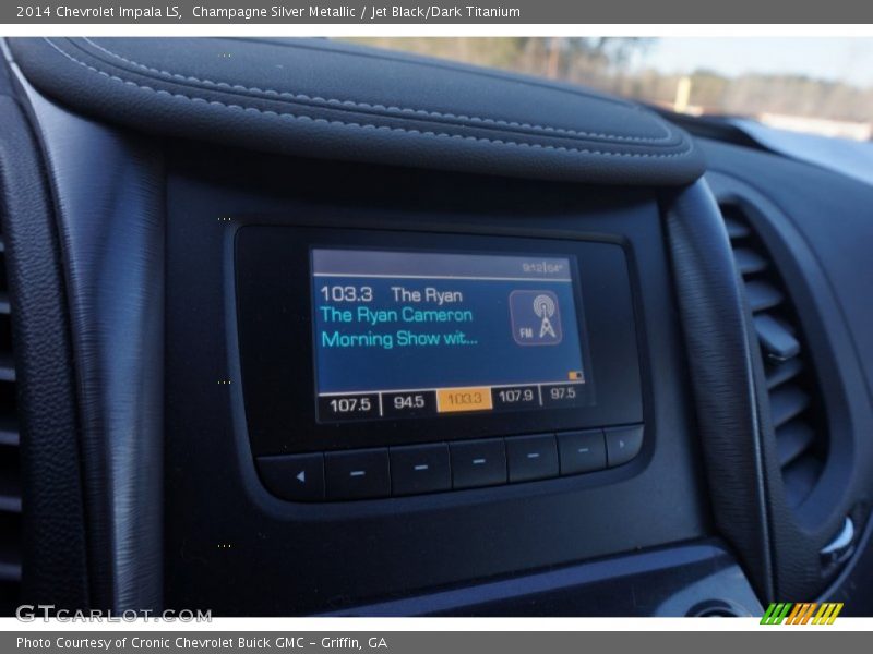 Champagne Silver Metallic / Jet Black/Dark Titanium 2014 Chevrolet Impala LS