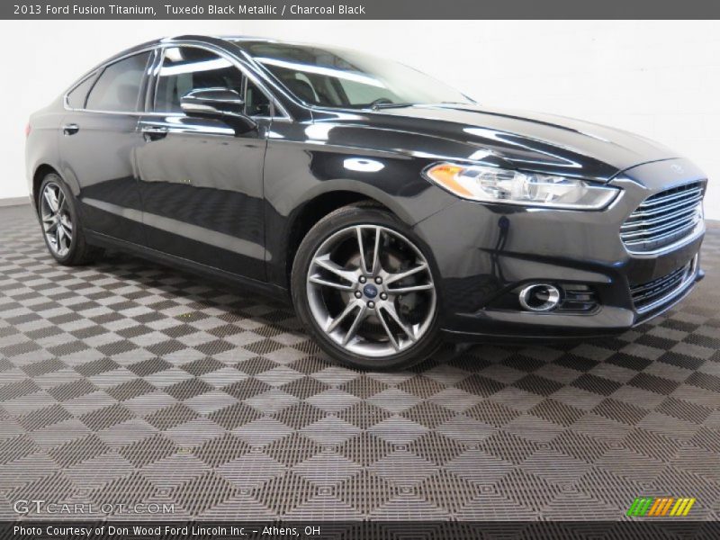 Tuxedo Black Metallic / Charcoal Black 2013 Ford Fusion Titanium