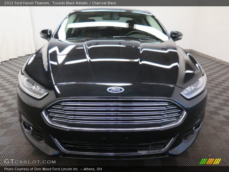 Tuxedo Black Metallic / Charcoal Black 2013 Ford Fusion Titanium