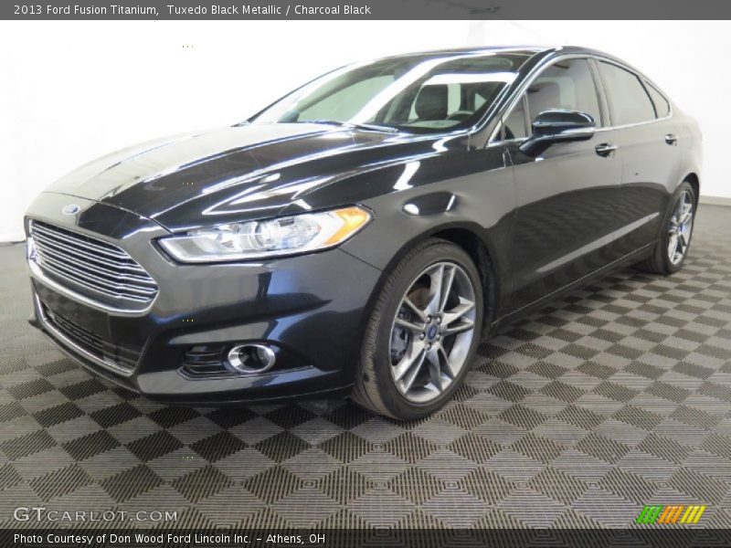Tuxedo Black Metallic / Charcoal Black 2013 Ford Fusion Titanium
