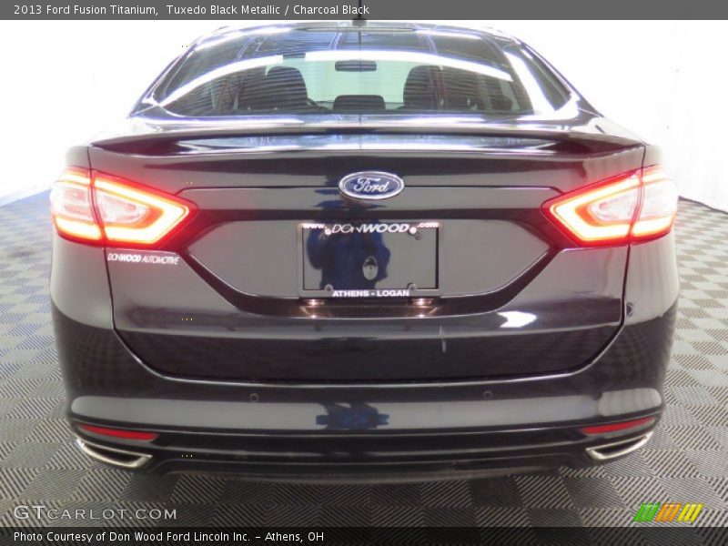 Tuxedo Black Metallic / Charcoal Black 2013 Ford Fusion Titanium
