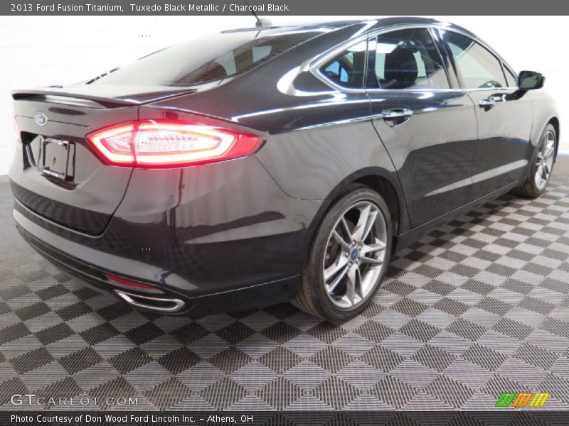 Tuxedo Black Metallic / Charcoal Black 2013 Ford Fusion Titanium