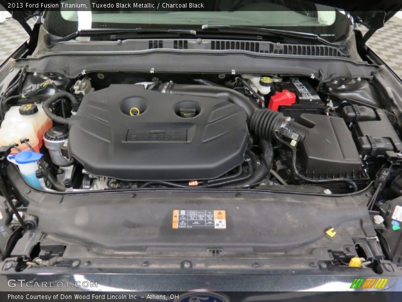 Tuxedo Black Metallic / Charcoal Black 2013 Ford Fusion Titanium