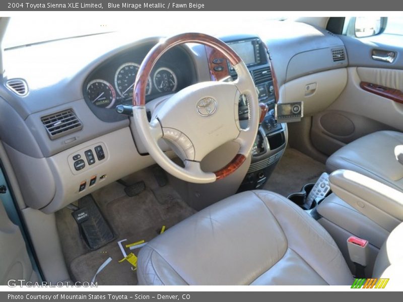  2004 Sienna XLE Limited Fawn Beige Interior