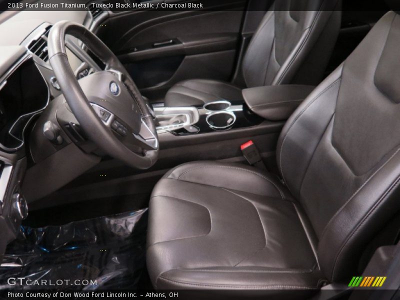 Tuxedo Black Metallic / Charcoal Black 2013 Ford Fusion Titanium