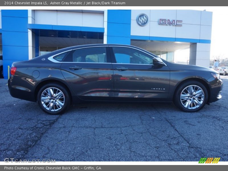 Ashen Gray Metallic / Jet Black/Dark Titanium 2014 Chevrolet Impala LS