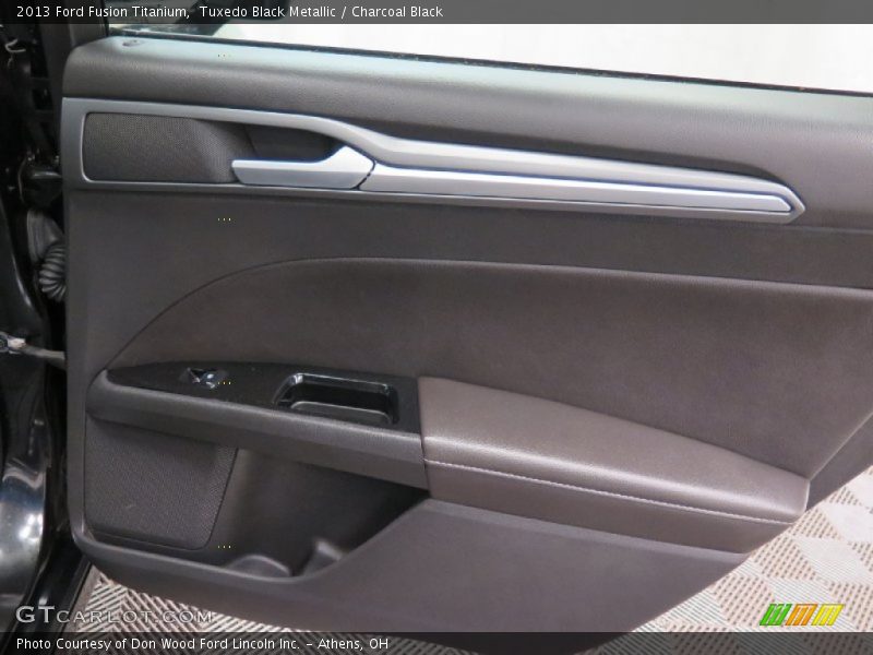 Tuxedo Black Metallic / Charcoal Black 2013 Ford Fusion Titanium