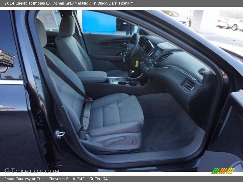 Ashen Gray Metallic / Jet Black/Dark Titanium 2014 Chevrolet Impala LS