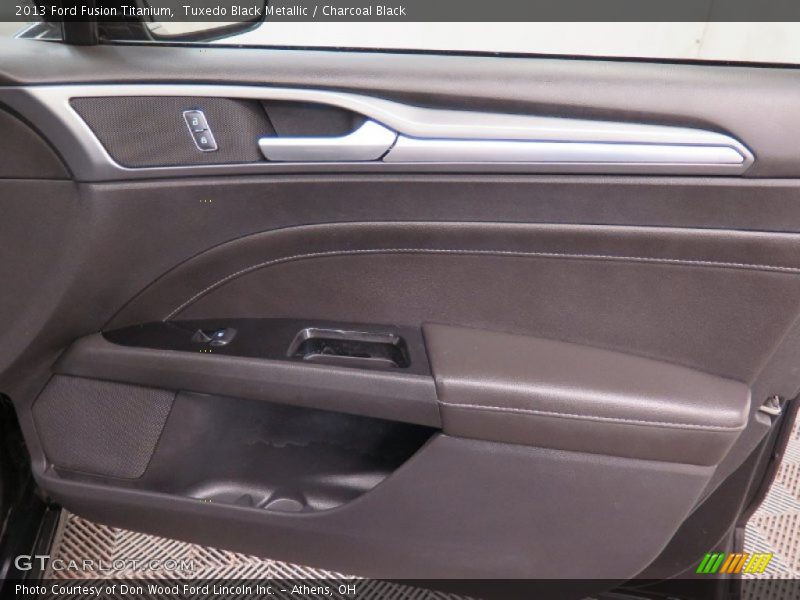 Tuxedo Black Metallic / Charcoal Black 2013 Ford Fusion Titanium