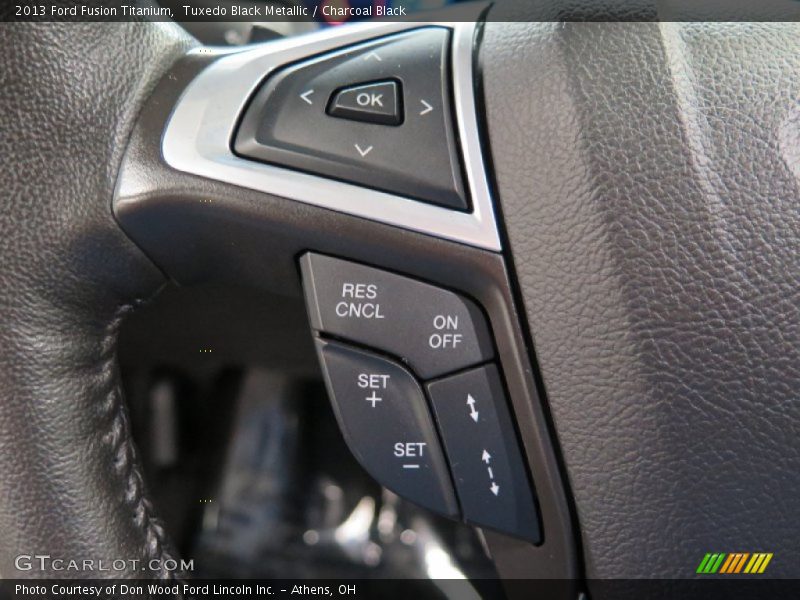 Tuxedo Black Metallic / Charcoal Black 2013 Ford Fusion Titanium