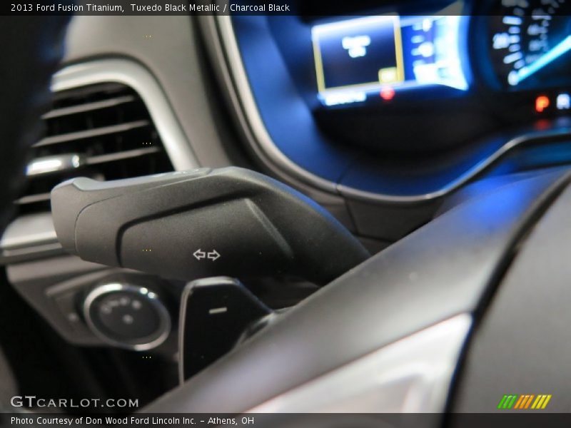 Tuxedo Black Metallic / Charcoal Black 2013 Ford Fusion Titanium