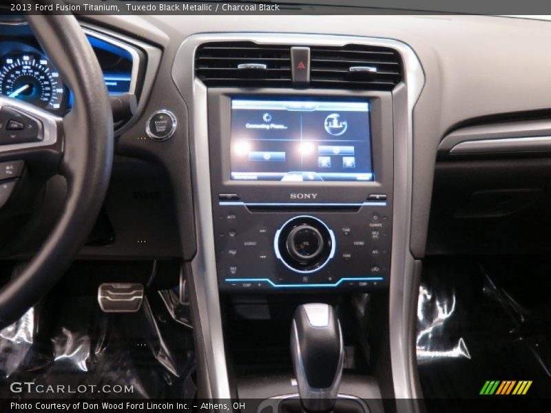 Tuxedo Black Metallic / Charcoal Black 2013 Ford Fusion Titanium