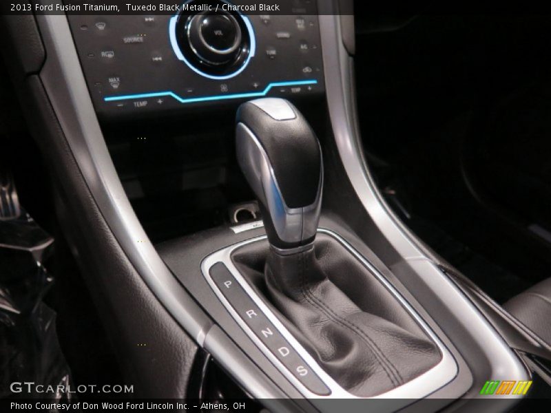 Tuxedo Black Metallic / Charcoal Black 2013 Ford Fusion Titanium