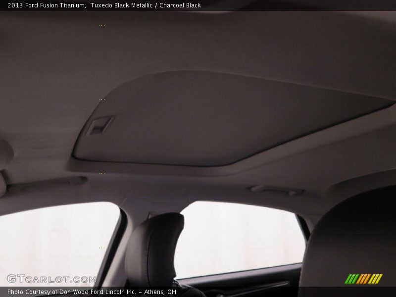 Tuxedo Black Metallic / Charcoal Black 2013 Ford Fusion Titanium