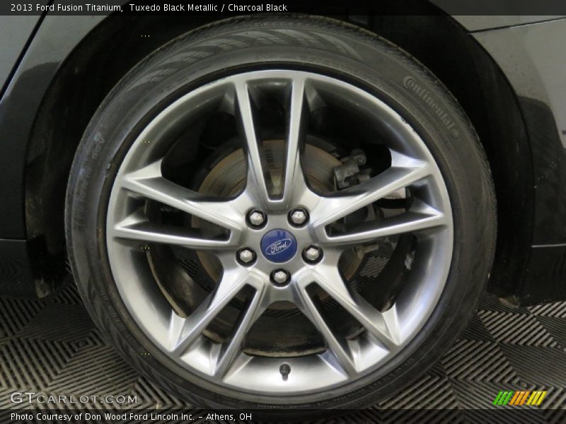 Tuxedo Black Metallic / Charcoal Black 2013 Ford Fusion Titanium