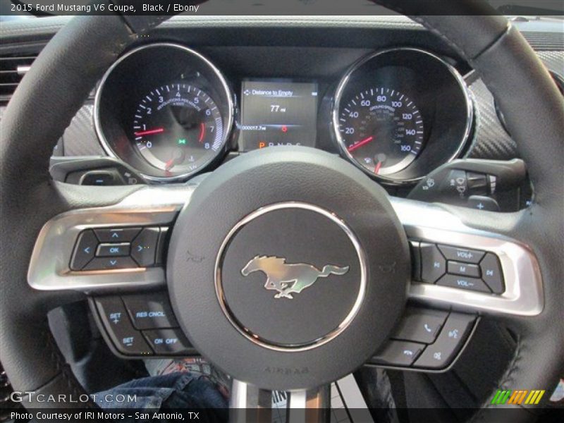 Black / Ebony 2015 Ford Mustang V6 Coupe