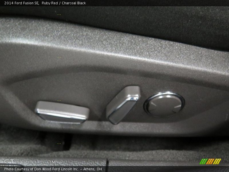 Ruby Red / Charcoal Black 2014 Ford Fusion SE