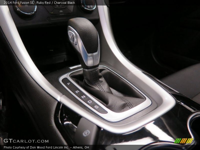 Ruby Red / Charcoal Black 2014 Ford Fusion SE