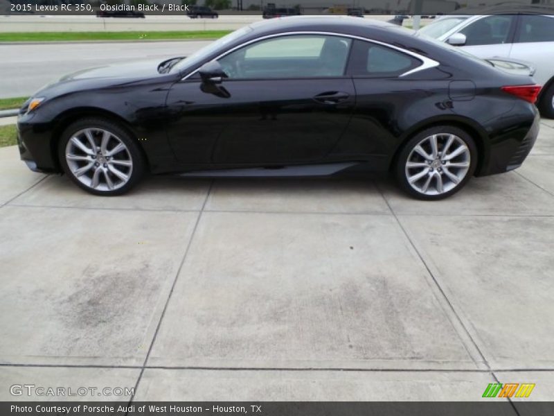  2015 RC 350 Obsidian Black